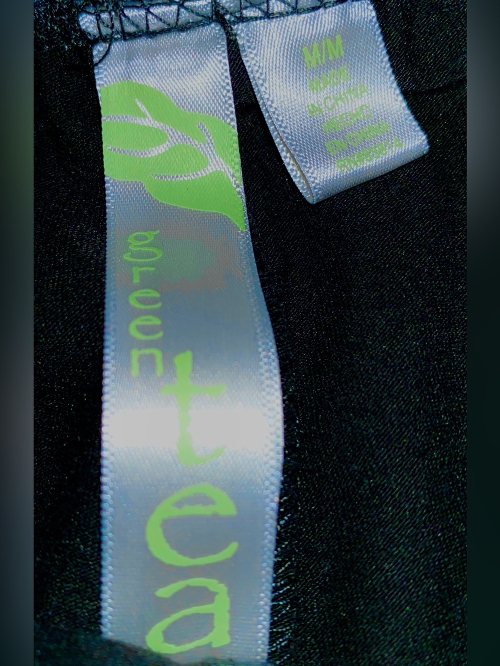 GREEN TEA-Size M- Olive Green, Tie Waist, Double Pockets, Pull-On Skort - Picture 3 of 11